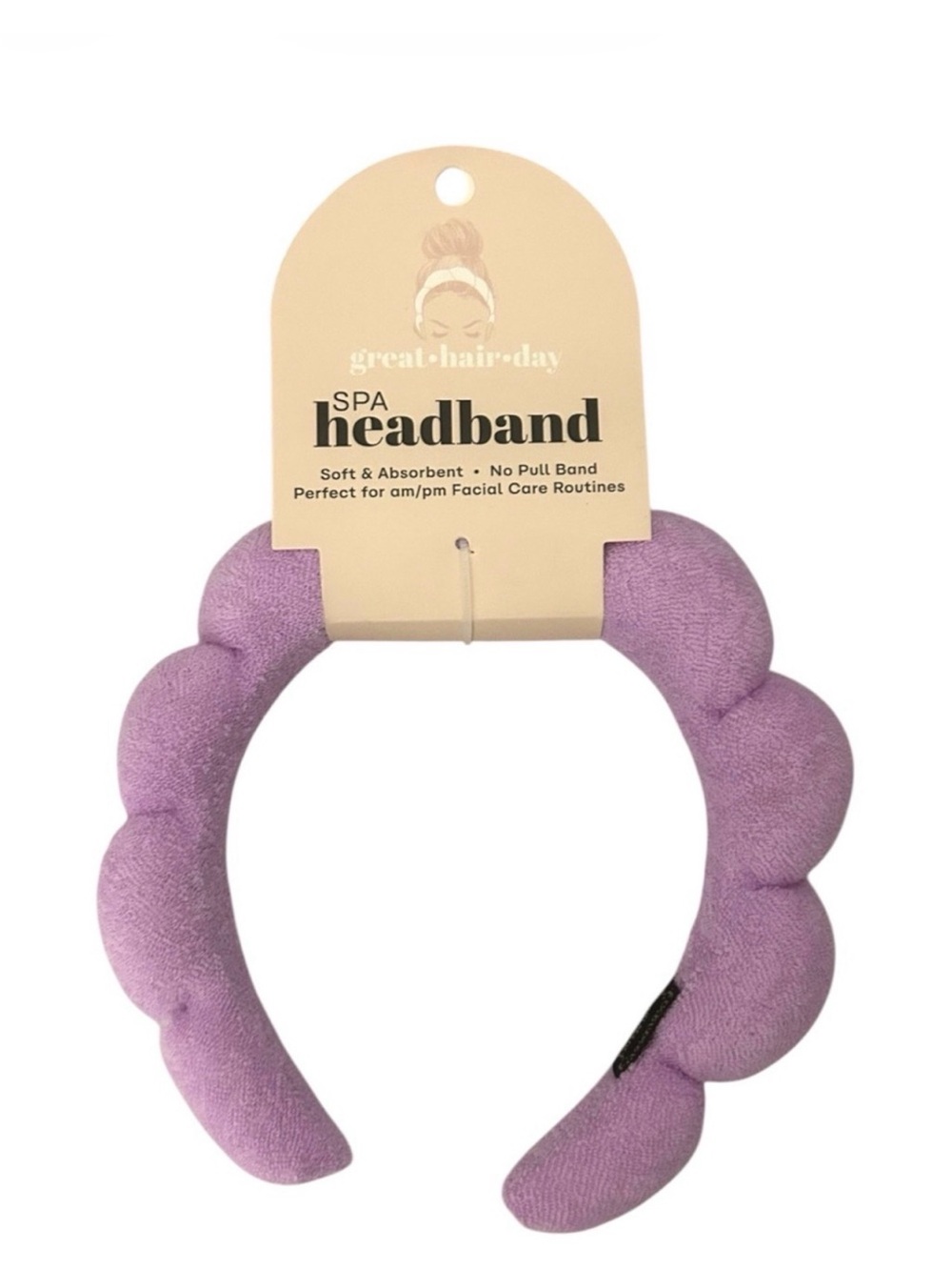 Great Hair Day Pick 1 Plush Spa Headband & Sadoer Face Mask - Picture 11 of 17